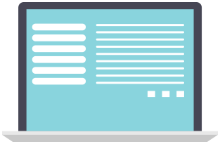 Laptop z formularzem